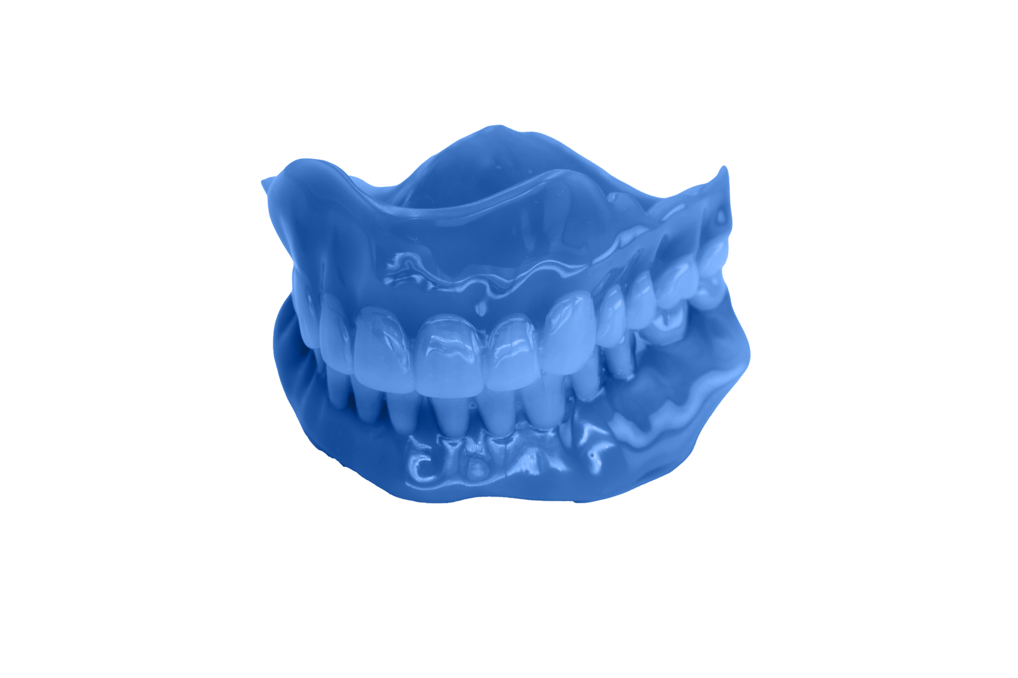 dentures blue